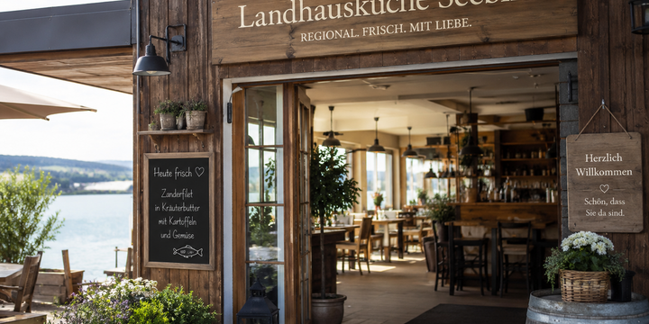 Landhausküche Seeblick